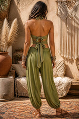Halter Top με Δέσιμο στην Πλάτη