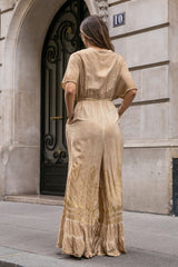Sahara Jumpsuit – Boho Ολόσωμη Φόρμα με Flared Γραμμή