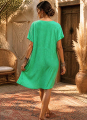 Boho Φόρεμα Βισκόζης - Liberty Print