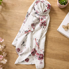 Γυναικεία Φλοράλ Εσάρπα 170x80 cm