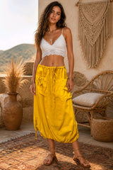 Boho Parachute Φούστα από 100% Βαμβάκι