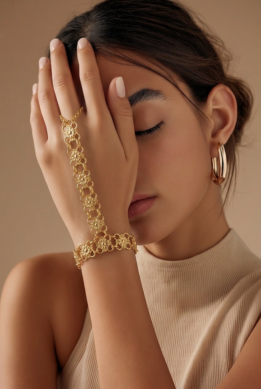 Bohemian Hand Chain Bracelet