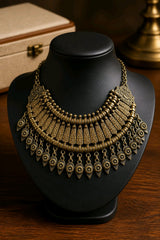 Statement Κολιέ Ethnic Bronze