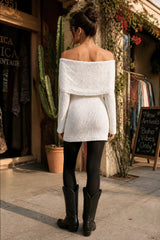 Μπλουζοφόρεμα Off Shoulder