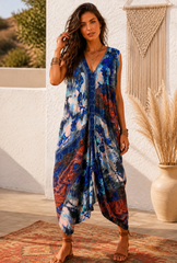Boho Ethnic Oversized Φόρεμα